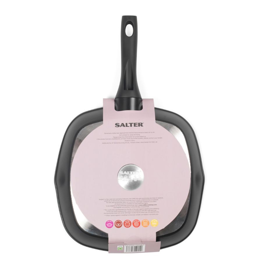 Salter Geo Hex 28cm Griddle Pan