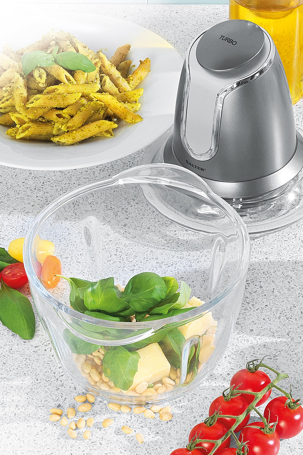 Salter 1.2 L Cosmos Glass Electric Chopper 300 W