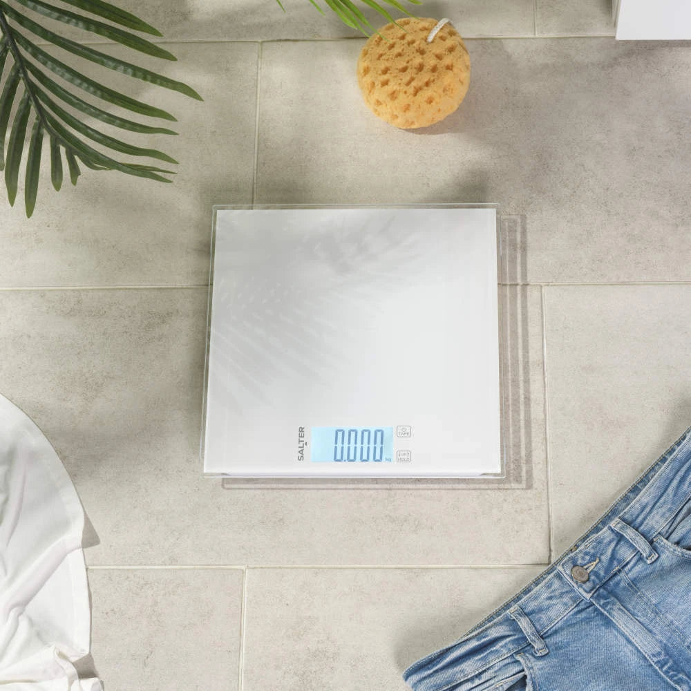 Salter 2-in-1 Digital Baby Scale 180kg White