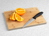 Salter 3 Piece Bamboo Chopping Board Modern Design Set For Fruit Meat Vegetable